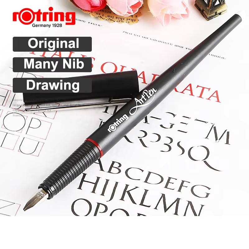 Germany Rotring Art Pen for Drawing Professional Fountain Pen for Sketching, Calligraphy, Technical