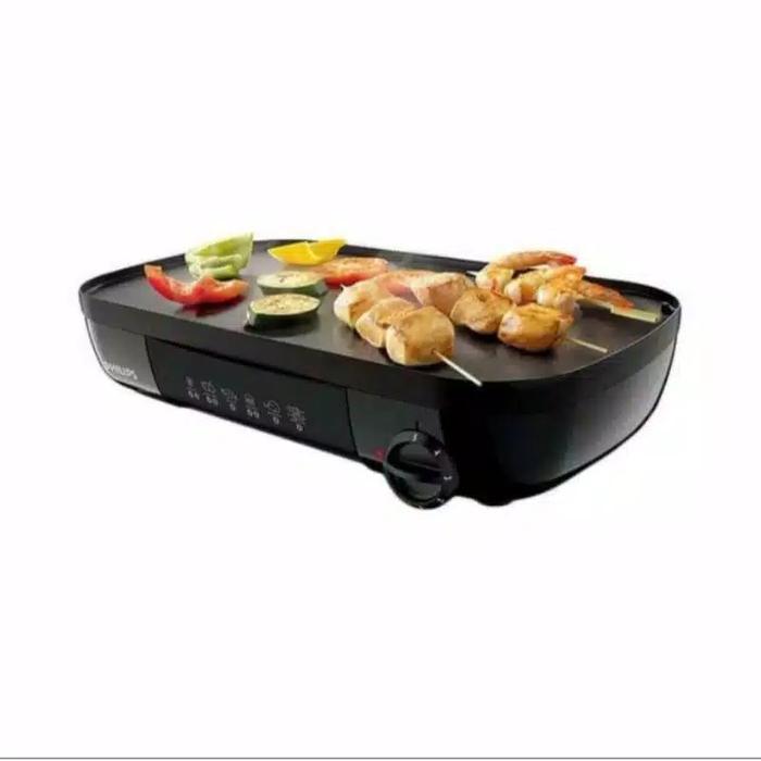 PHILIPS TABLE GRILL/ PEMANGGANG LISTRIK PHILIPS HD 6320 EX DISPLAY TANPA DUS BAWAAN