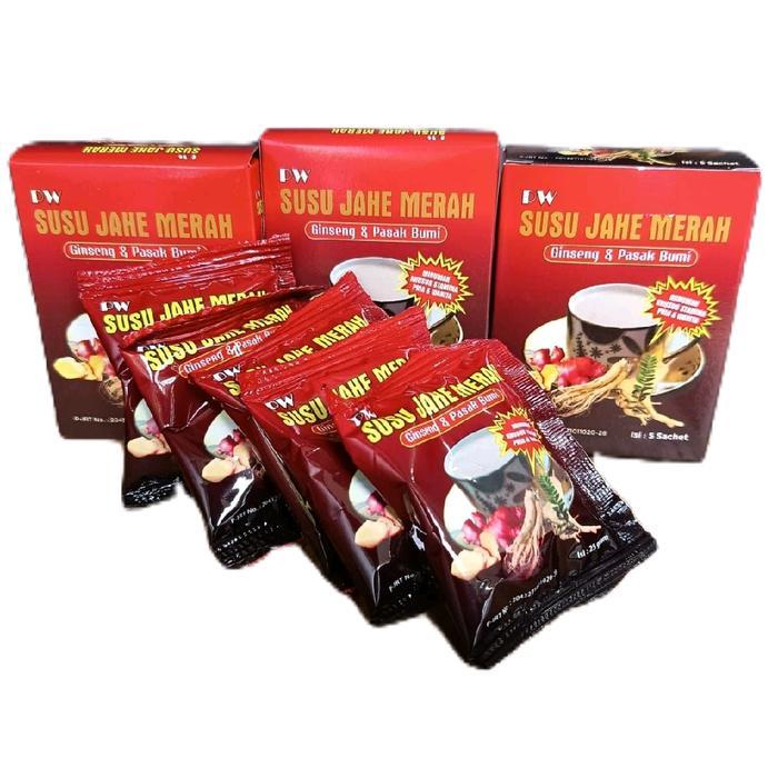 SUSU JAHE MERAH PLUS PASAK BUMI GINSENG DAN PURWOCENG