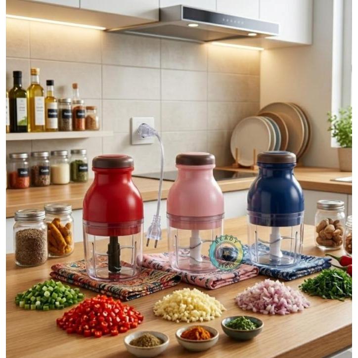 Mitochiba Kitchen - Blender Mini Serbaguna Blender Capsule 4 Mata Pisau