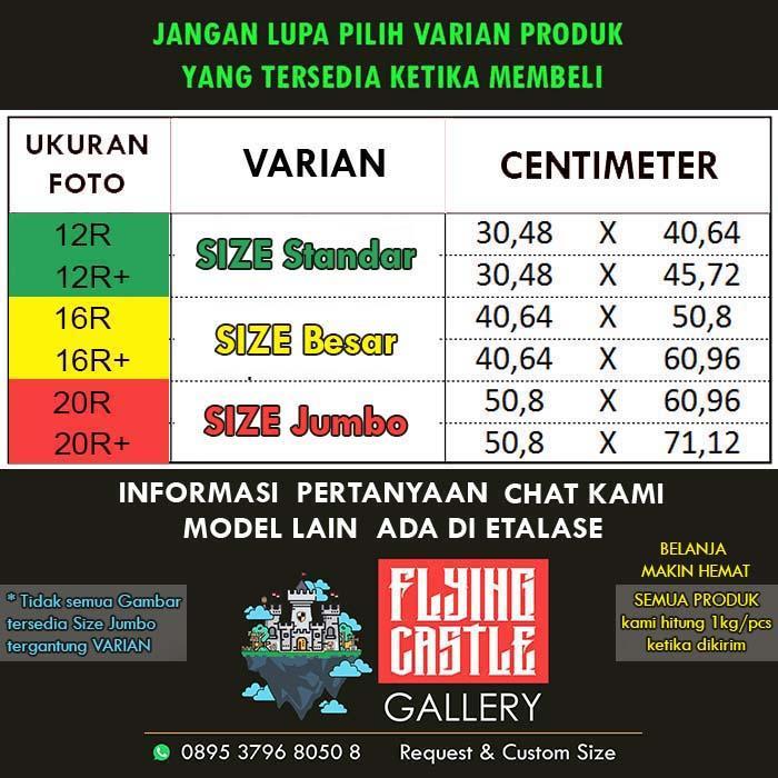 Promo Gambar Poster Lukisan Yesus Berdoa + Frame V14 Yk