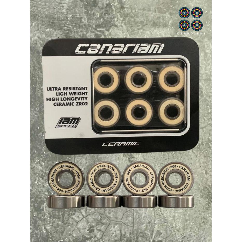 Canariam Ceramic - White - Bearing Canariam - @canariam