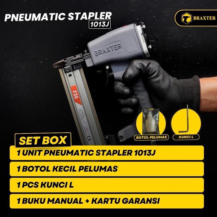 Braxter Pneumatic Stapler 1013J / Stapler Staples Tembak