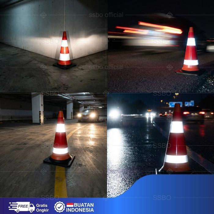 Kerucut Lalu Lintas / Traffic Cone Safety / Kerucut Pembatas Jalan
