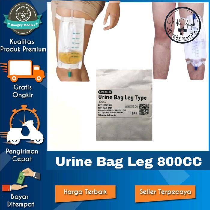 Urine Bag Leg 800cc Kantong Urine Sterile Urine Bag Leg Onemed Urine Bag