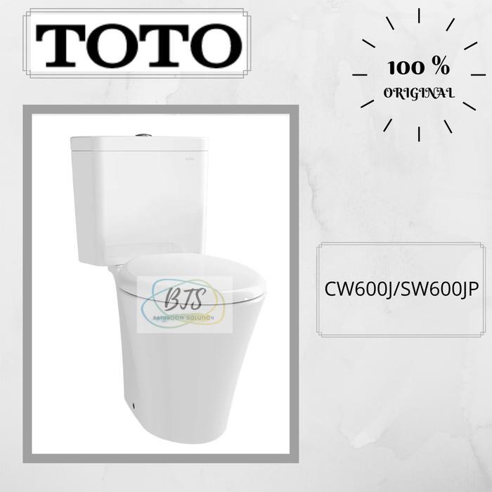Closet Duduk TOTO CW600 / CW600J - tutup standart