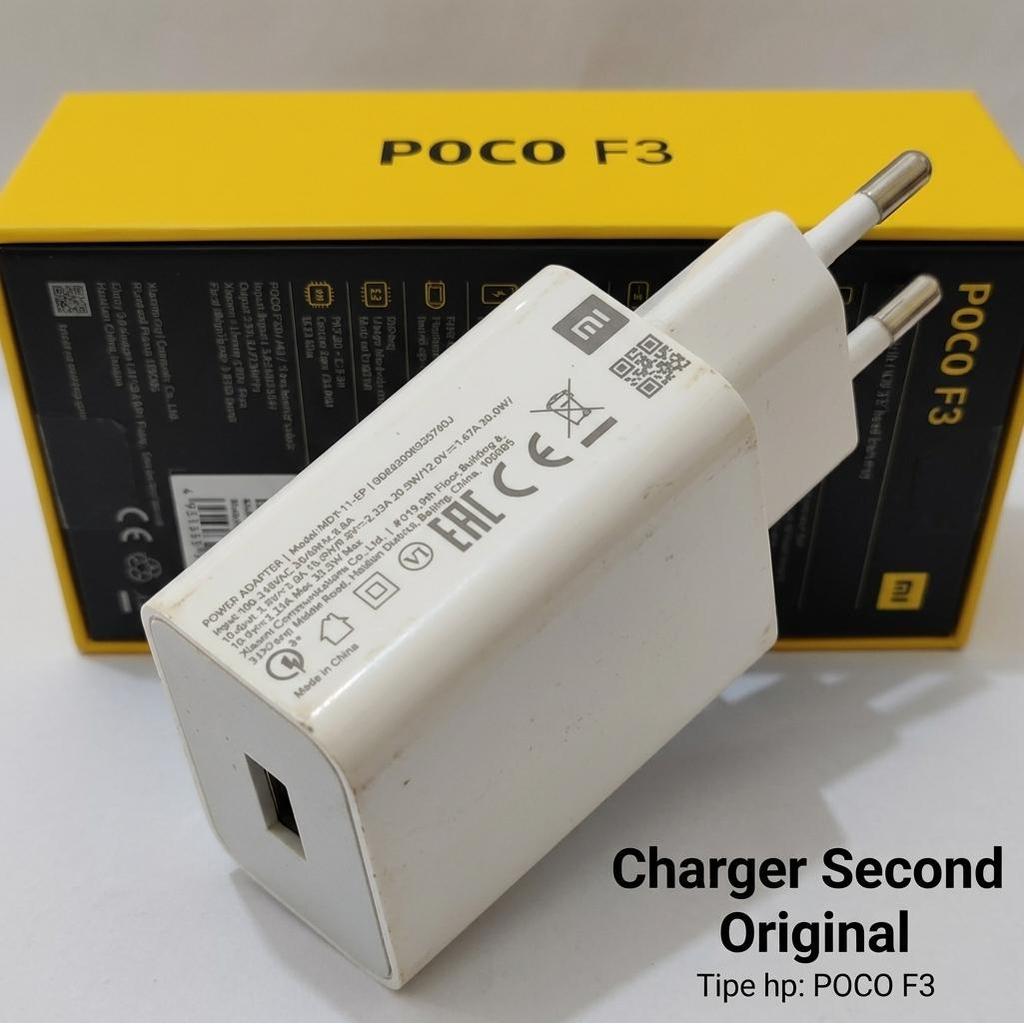 Charger HP Xiaomi MDY-11-EP Original Bekas Fast Charge POCO F3