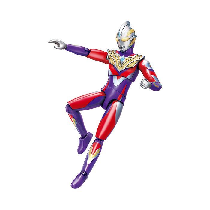 ID-JMP Keepplay Series Classic 02 Action Figure Ultraman Trigger W1 - Merah/Biru Toys Kids Toy