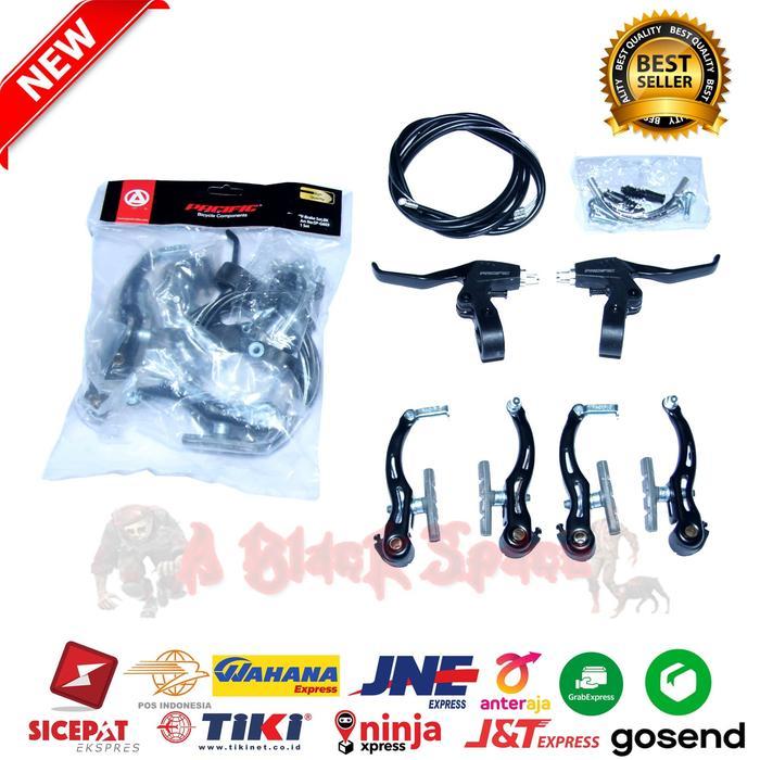 Flash Sale Rem Set V Break Sepeda Lipat Mtb Bmx Merk Pacific Original