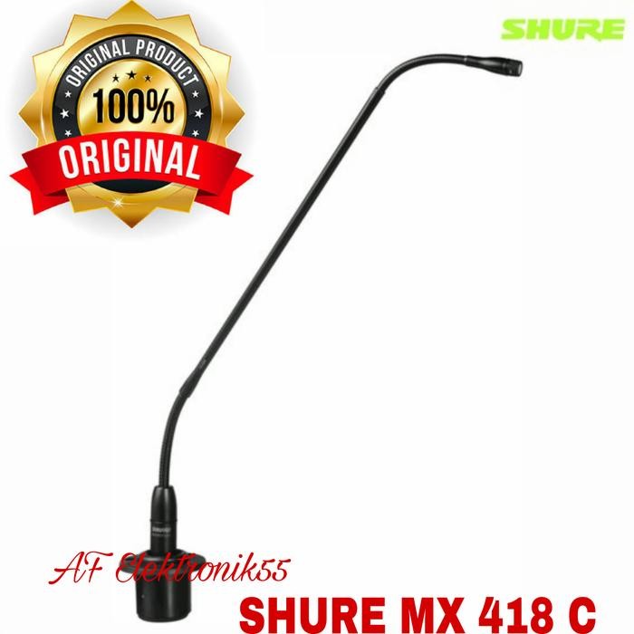 Mic SHURE MX 418 C Gooseneck,Podium Original