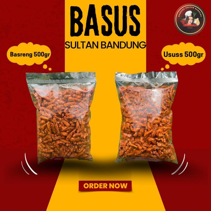 

BASUS SULTAN BANDUNG (BASRENG+USUS PEDAS DJ 500GR)