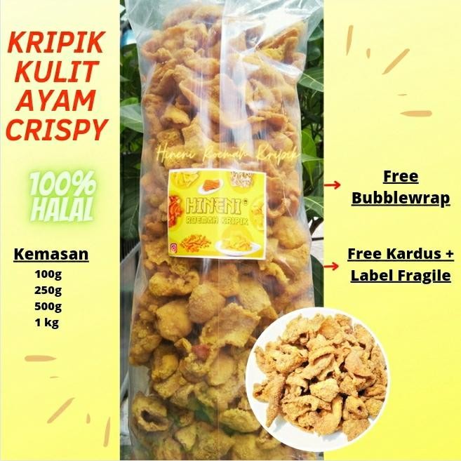 

KRIPIK KULIT AYAM KREZZZ 500GR MURAH
