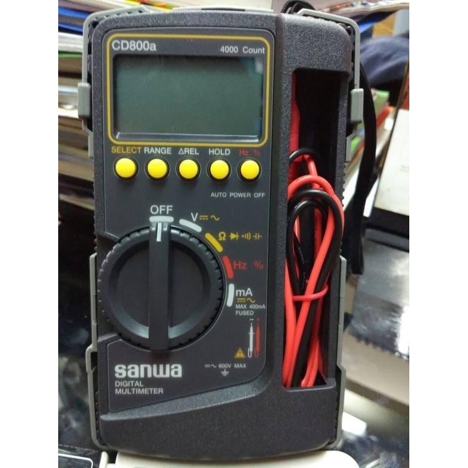 Multitester Digital Sanwa Cd 800A / Sanwa Digital Multimeter Cd 800A