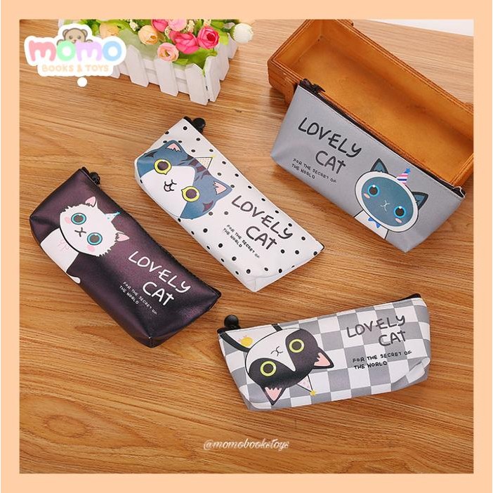 

Kotak Pensil Kucing Cat Pencil Case Cute Stationary Tempat Alat Tulis
