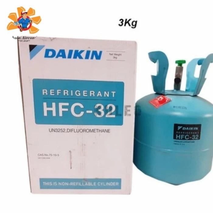 FREON DAIKIN R32 3 KG ORIGINAL NEW DAIKIN 100