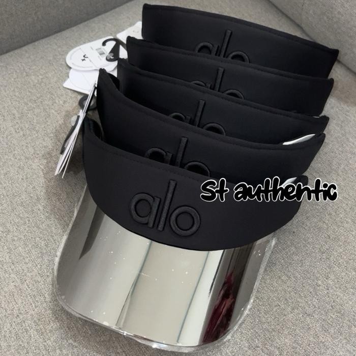 Topi Alo Golf Lari Olahraga Wanita Alo Yoga Solar Visor