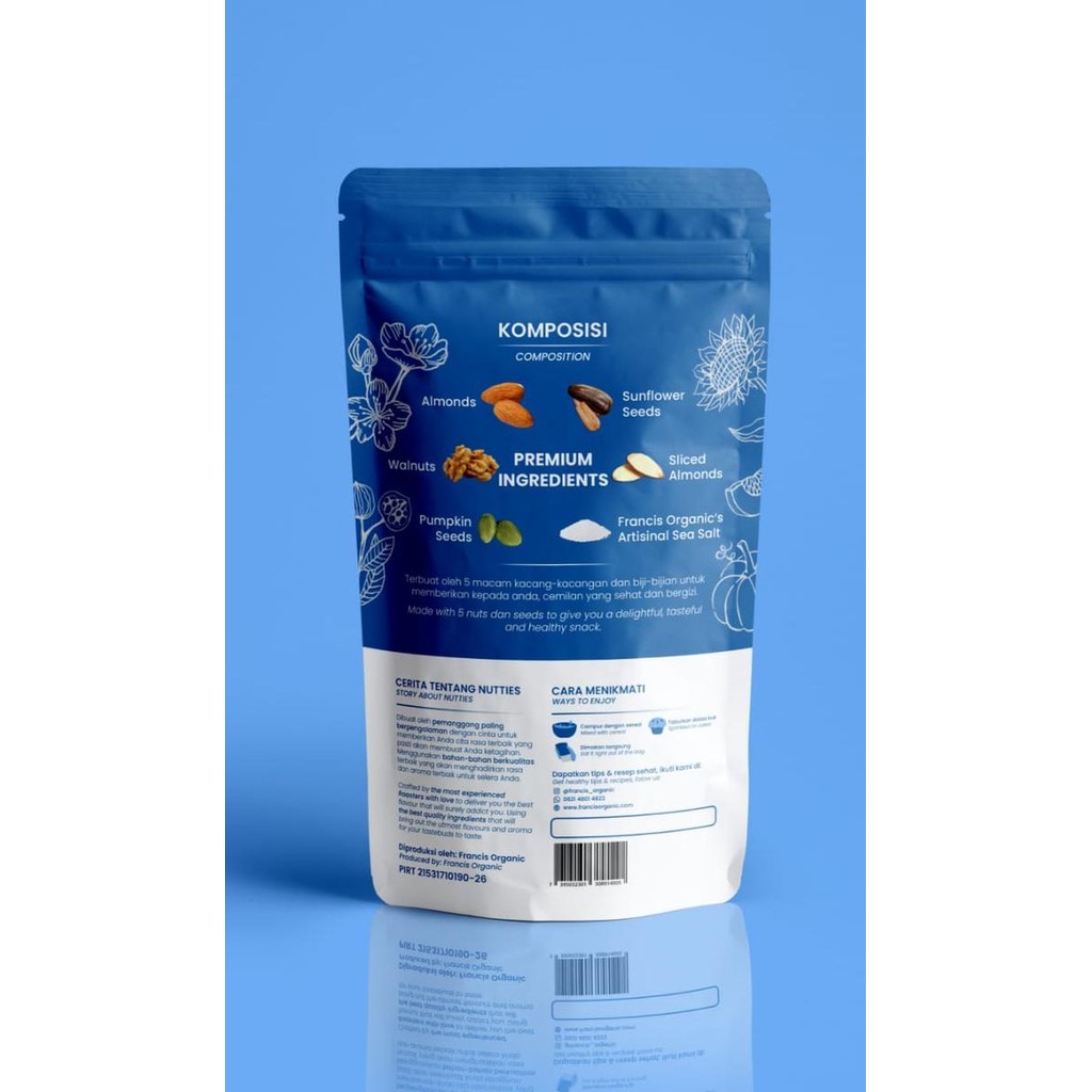 

Nutties - Mixed Nuts and Seeds ( 5 Macam Kacang2an dan Biji2an )