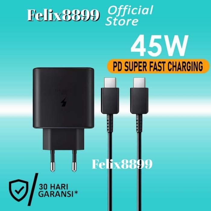 CHARGER SAMSUNG GALAXY A53 A53 5G ORIGINAL 45W SUPER FAST CHARGING