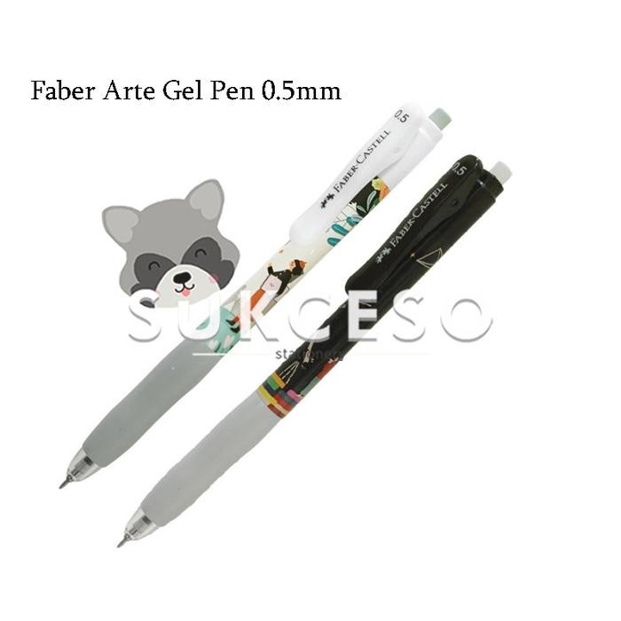 

Faber Castell Arte Gel Pen Ballpoint Pen 0.5mm Black