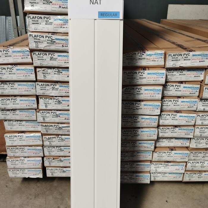 Plafon Pvc White Base 1 Doff Nat Regular