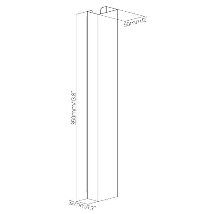 

Magnetic Kabel Management Oximus CM78 Hitam Putih Tanpa Perakitan. Dengan 2 pita magnet kuat, Oximus