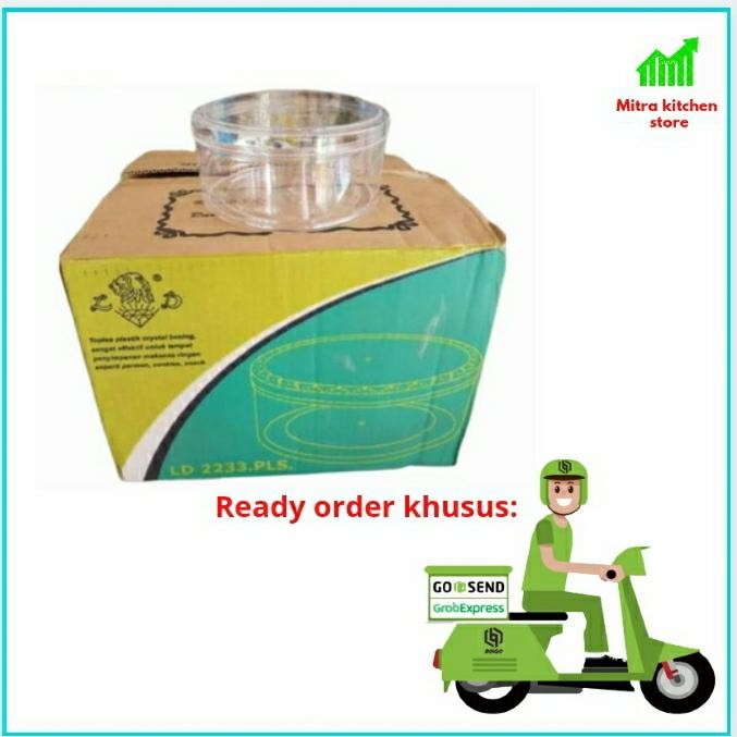 Pilihan- Toples Kue Kering Nastar Plastik Toples Kue Lebaran Delice 500 Gr