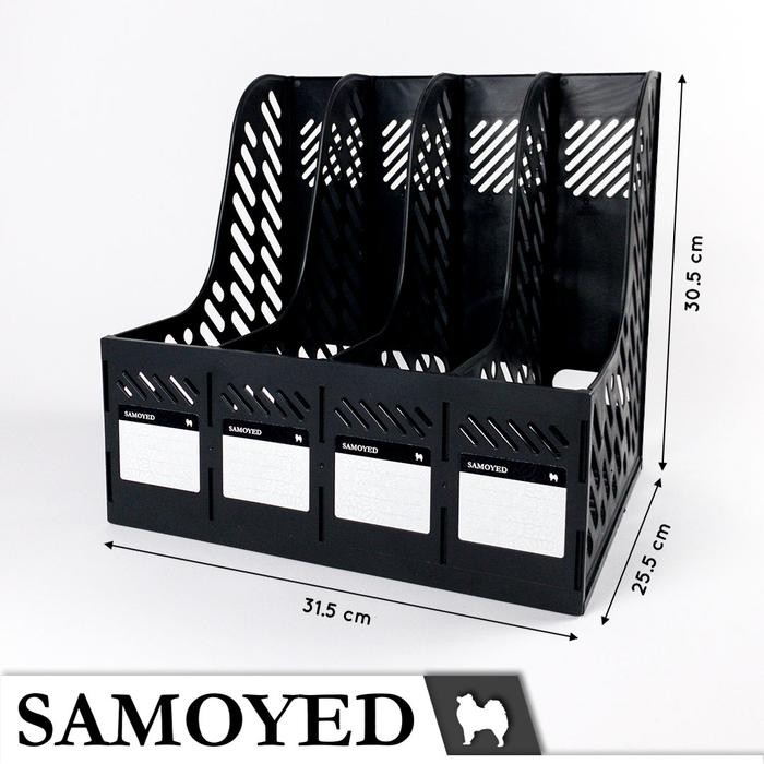 

SAMOYED BXF-C4 TEMPAT / KOTAK / KERANJANG / RAK PLASTIK DOKUMEN / MAJALAH / MAGAZINE / BOX FILE 4