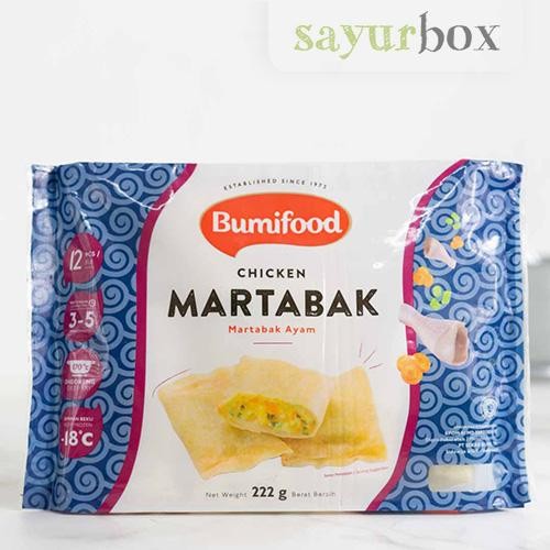 

Pilihan- Bumifood Martabak Ayam 222 Gram Sayurbox