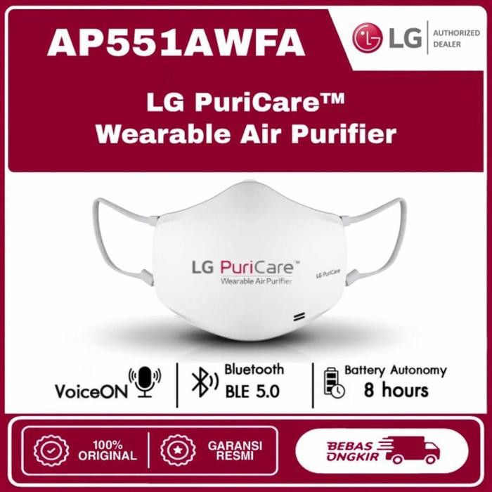 LG PURICARE MASK NEW GENERATION 2 AP551AWFA LG MASKER AP551AWFA