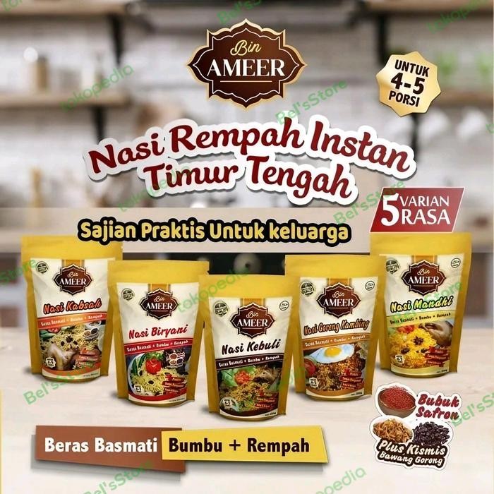 

ASLI Bin er Makanan Khas Timur Tengah READY STOCK