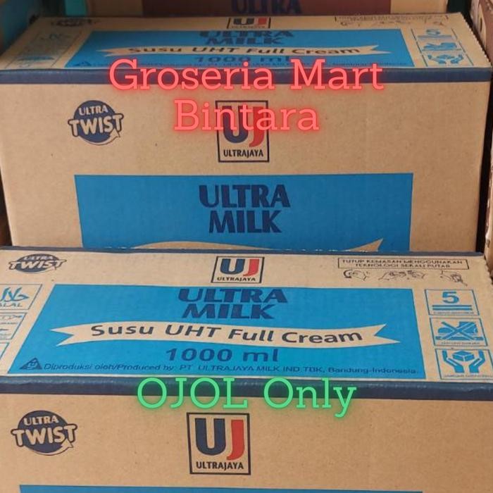 

Pilihan- *Bintara* Susu Ultra Uht Full Cream 1 Liter 1000Ml X 12 1 Dus - Bekasi
