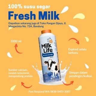 

Pilihan- Milk Life Fresh Milk 1000Ml / 1Liter Plain 1 Dus Isi 12 Kurir Instant