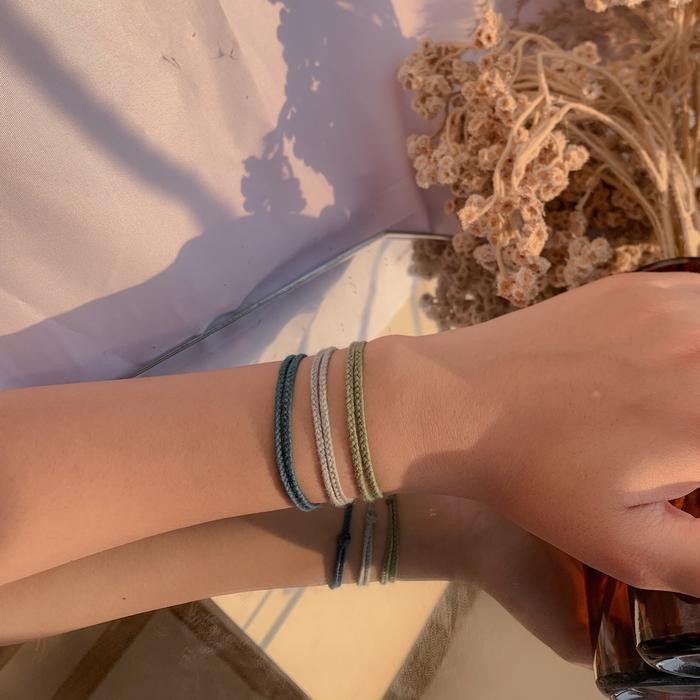 

New BASIC POLOS 1 (gelang tali/ gelang simpel/ gelang etnik/ gelang handmade/ gelang)