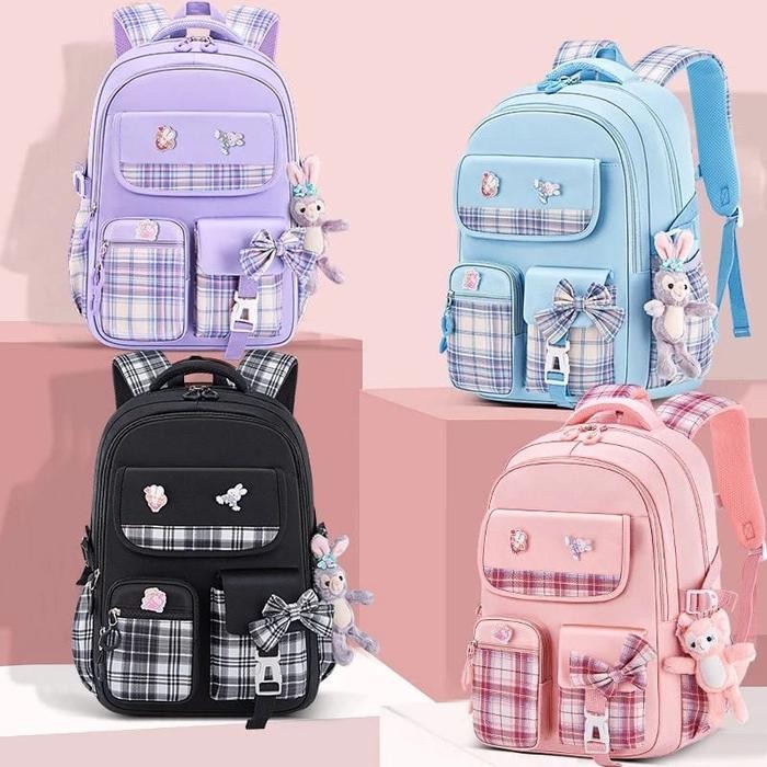 

Tas Sekolah Anak Perempuan SD SMP SMA/Tas Ransel Anak Cewek/Backpack