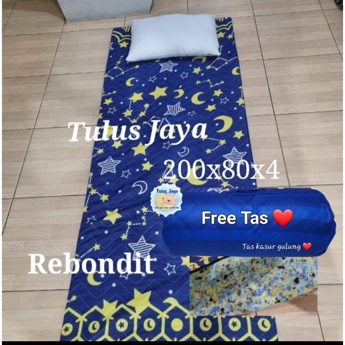 Kasur Busa Inoac/ Kasur Rebondit/ kasur lantai gulung FREE Tas