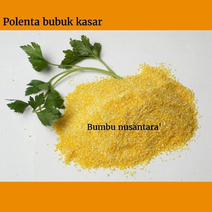 

ORIGINAL Polenta coarse 1kg / tepung jagung bubuk kasar READY STOCK