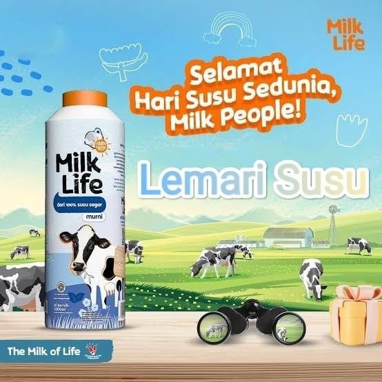 Pilihan- Susu Milk Life 1 Liter Milk Life 1 Liter Fresh Milk Life 1 Liter
