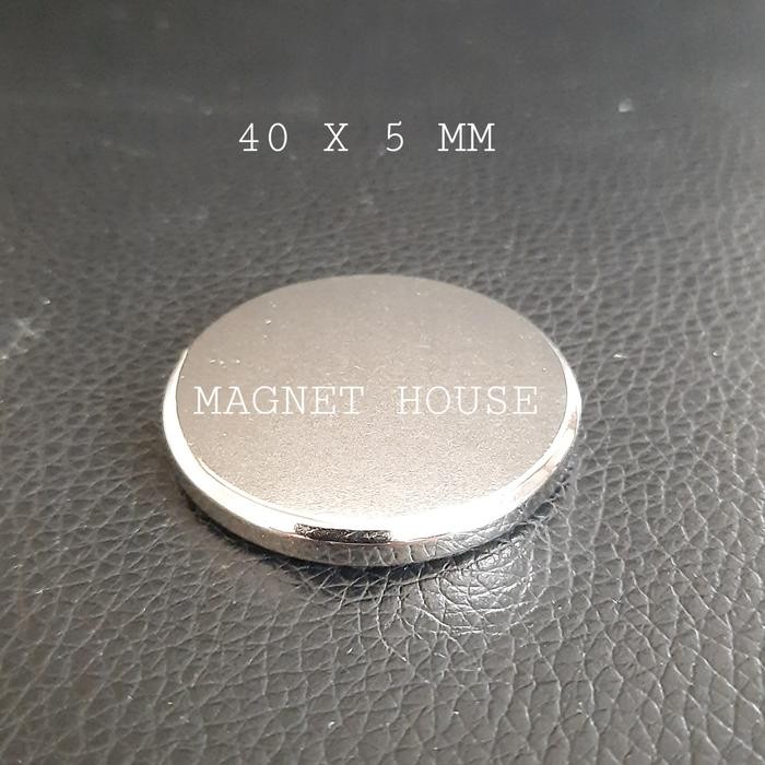 

New Magnet Neodymium Bulat 40x5 mm 40x5mm 40mmx5mm 40*5 mm
