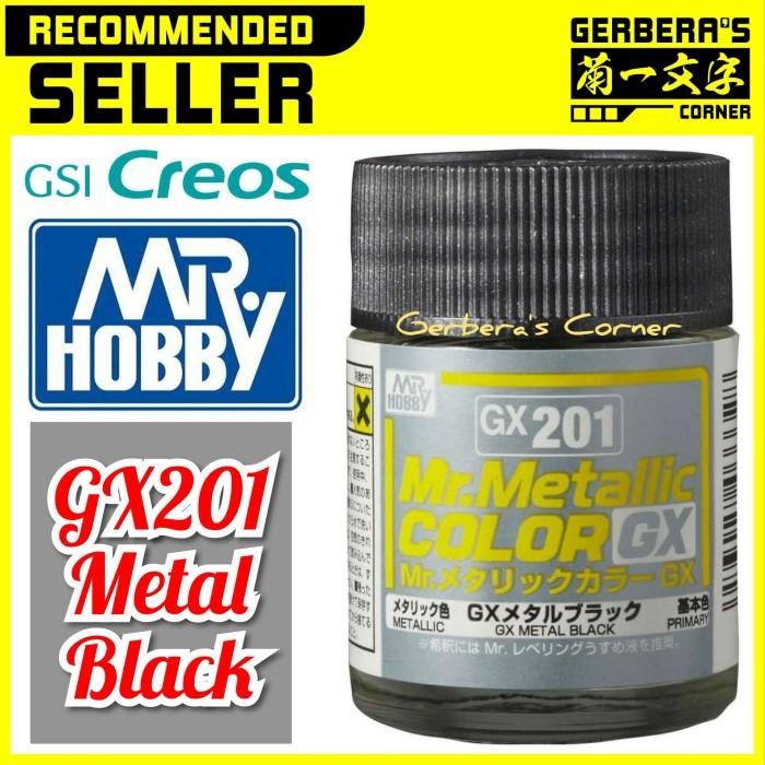 

Pilihan- Mr Color Gx201 Metal Black - Mr. Hobby - Lacquer Paint