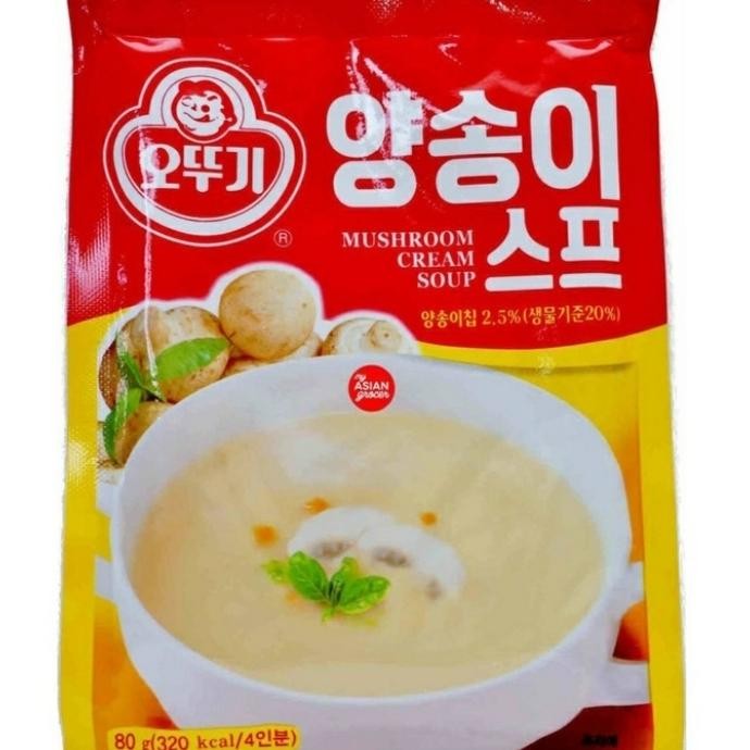 

Stok Baru Mushroom Cream Soup/Sup Krim Instan Rasa Jamur 80gr
