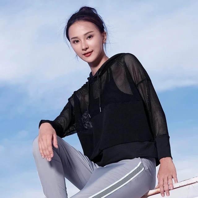 setia Hoodie basic jaring / hoodie jala korea / baju jaring olahraga gym / hoodie lari pagi