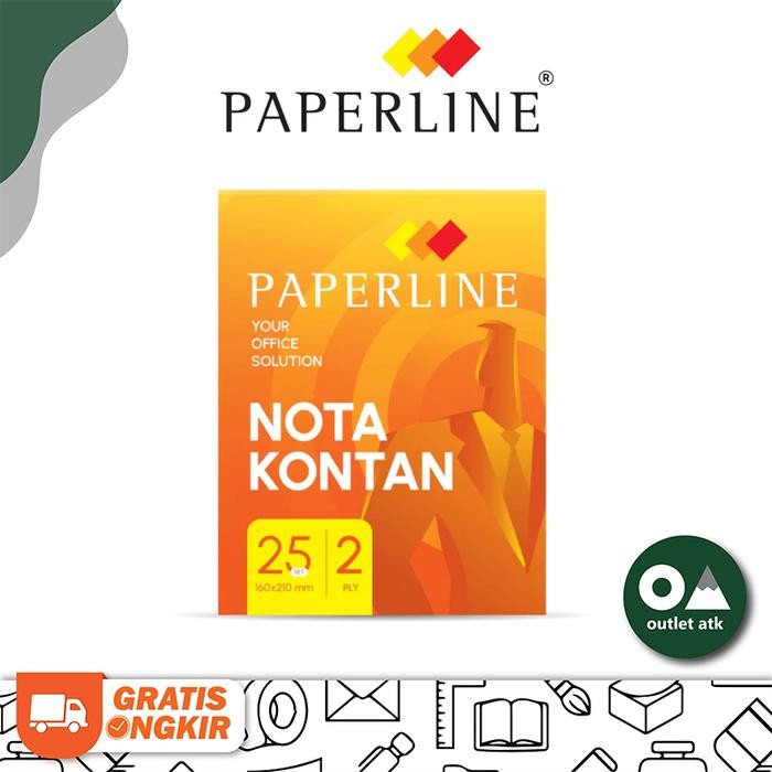 

Nota Kontan Besar 2 Ply Paperline isi 10 Buku per Pack