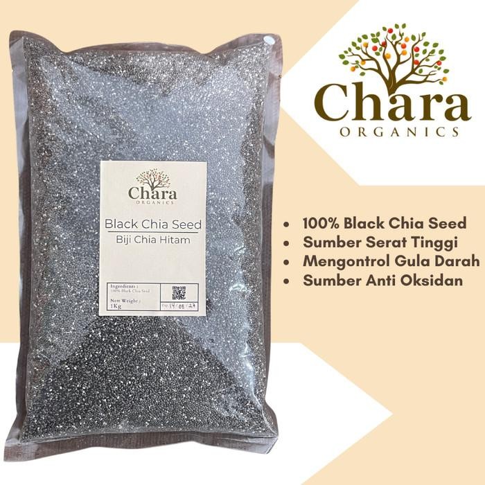 

Black Chia Seed Organic / Biji Chia Hitam Organik 1Kg