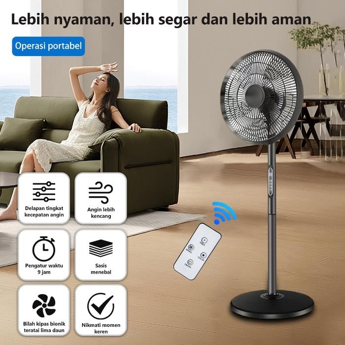 Leeye Kipas Angin Berdiri Listrik Premium Low Noise Kipas Angin/Kipas Angin Berdiri/Besar Hemat Daya