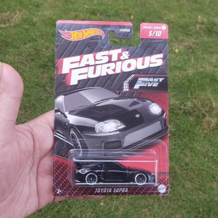 Pilihan- Hotwheels Fast And Furious 2023 Toyota Supra Hitam