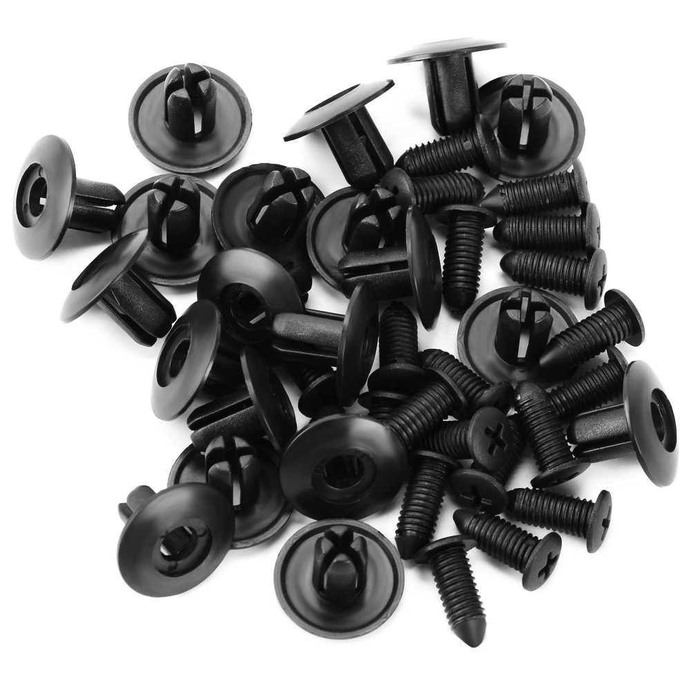 IMPORT 8mm Car Plastic Screw fasteners for Hyundai Solaris ix35 i20 i30 i40 Tucson Car Bumper