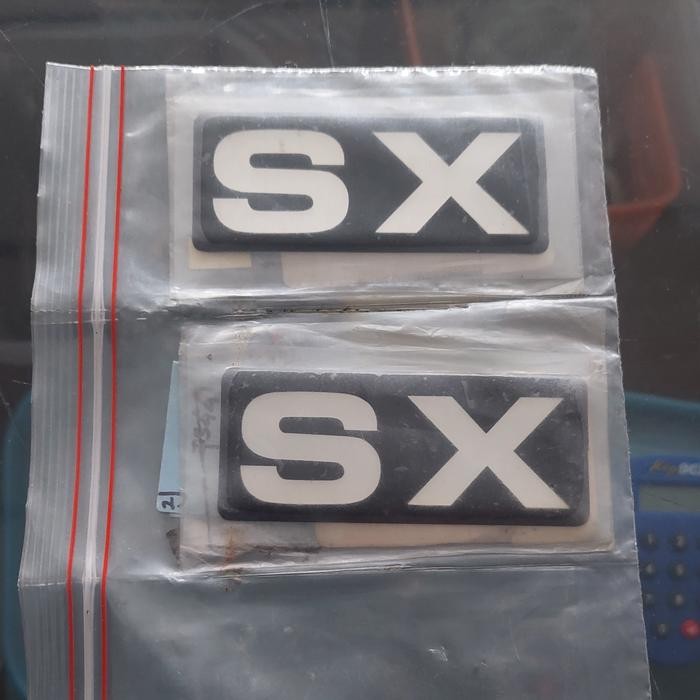Emblem Belakang Kijang SX Original Toyota