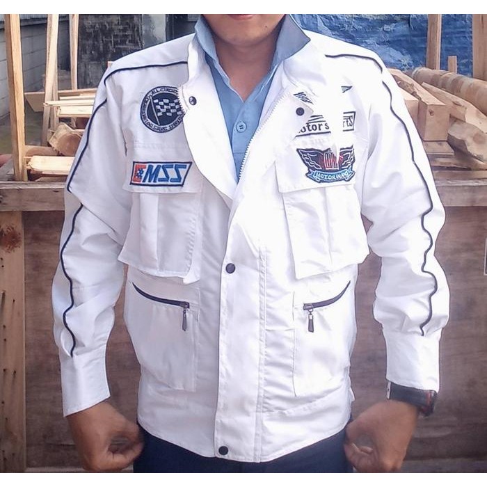 TERMURAH Jaket Kotaro Minami replika versi Motor sport Size XXXL READY STOCK