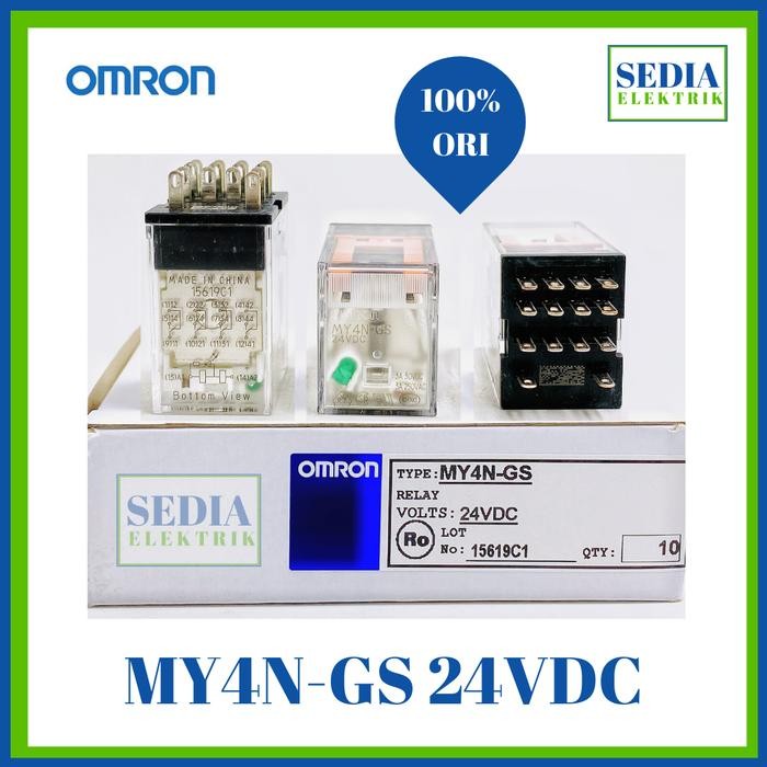 New Relay Omron MY4N-GS-24VDC MY4NGS 24VDC