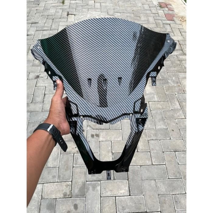Cover Windshield Depan Visor Pcx 160 Carbon Dasi Pcx 160 Carbon